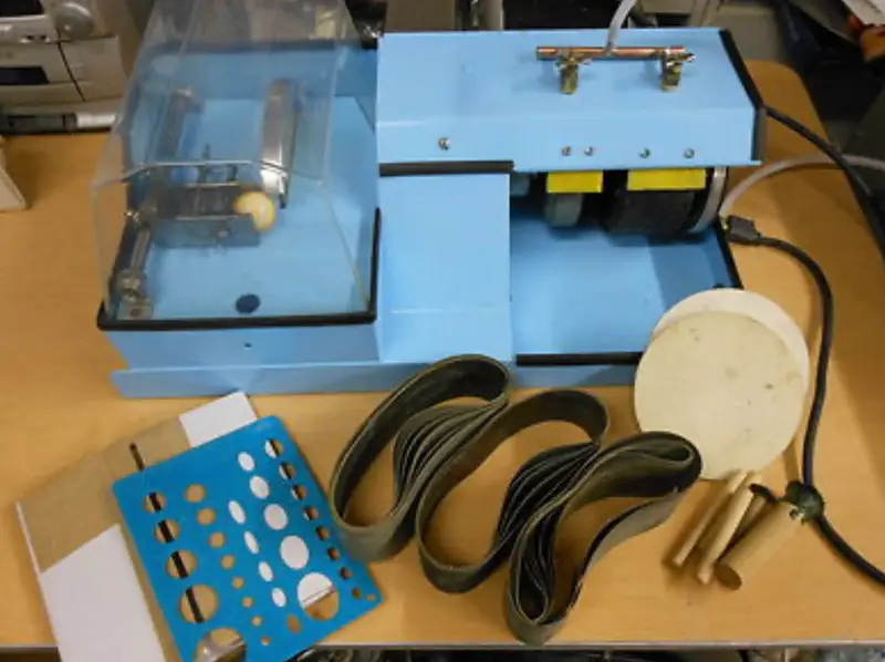 Lortone LU6X-130 Lapidary Combo Saw-Grind-Sand and Polish Goes anywhere you want