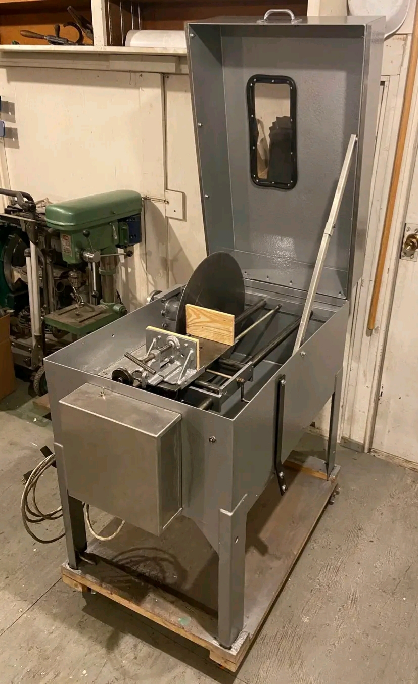 18 inch stainless steel laboratory slab saw 110V - Image 2