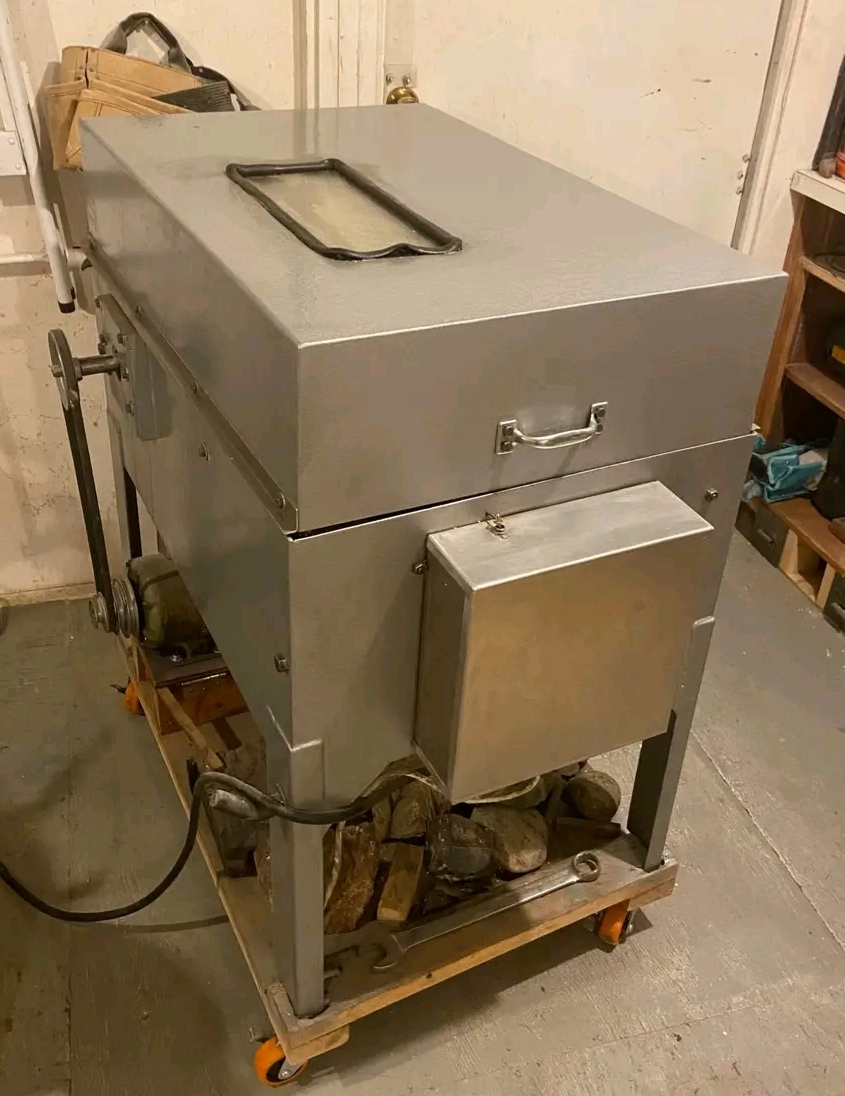 18 inch stainless steel laboratory slab saw 110V - Image 6
