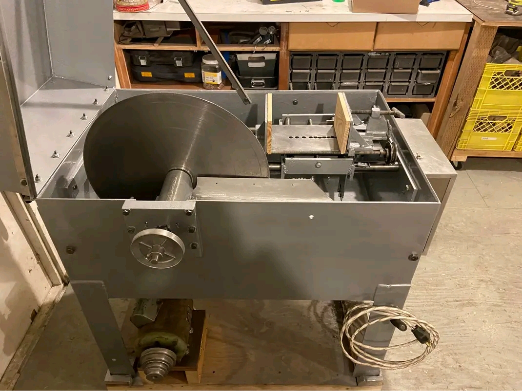 18 inch stainless steel laboratory slab saw 110V - Image 5
